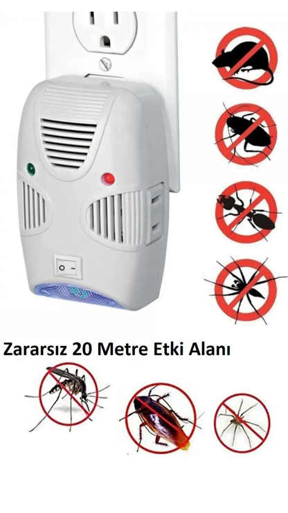 Ultrasonik Haşere Kovucu Cihaz